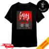 Katy Perry The Lifetimes Tour Australia June 2025 Merchandise T-Shirt