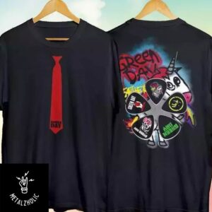 Green Day Tie Tour 2024 All Over Print T-Shirt