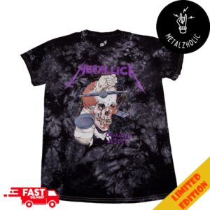 Harvester Of Sorrow Metallica Tye-Dye Merchandise T-Shirt