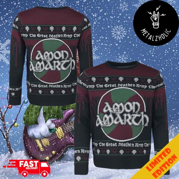 Holiday Jumper 2024 Christmas Gift For Amon Amarth Band Ugly Sweater