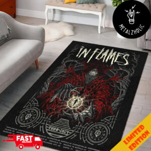 In Flames Timehold Tour 2024 Tour Dates Home Decor Rug Carpet