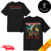 FC Exclusive Iron Maiden Run For Your Lives World Tour 2025-2026 Logo Merchandise Eddie With Trusty Axe Two Sides T-Shirt