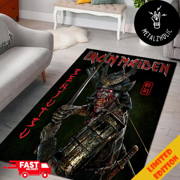 Iron Maiden Senjutsu September 3rd 2021 Seventeenth Studio Album Anniversary Home Decor Rug Carpet