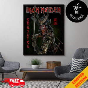 Iron Maiden Senjutsu September 3rd 2021 Seventeenth Studio Album Anniversary Poster Canvas