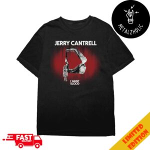 Jerry Cantrell I Want Blood Open Wide Merchandise T-Shirt