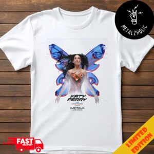 Katy Perry The Lifetimes Tour Australia June 2025 Merchandise T-Shirt