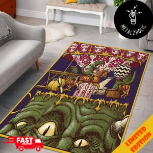 King Gizzard And The Lizard Wizard Live At Minneapolis Armory Minneapolis MN September 3 2024 Merchandise Home Decor Rug Carpet