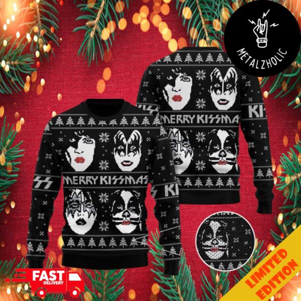 Kiss Band Xmas Tree Ugly Christmas Sweater