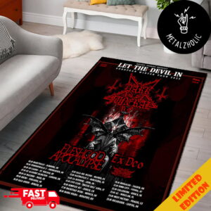 Let The Devil In European Winter Tour 2025 Decibel Touring Presents Fleshgod Apocalypse With Ex Deo And Dark Funeral Tour Dates Home Decor Rug Carpet