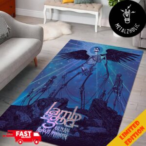 Limited Edition Red Rocks Amphitheatre Poster Lamb Of God August 29 2024 Home Decor Rug Carpet