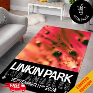 Linkin Park From Zero Los Angeles Tour September 11th 2024 Home Decor Rug Carpet