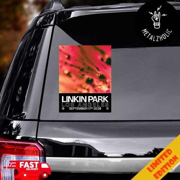 Linkin Park From Zero Los Angeles Tour September 11th 2024 Sticker