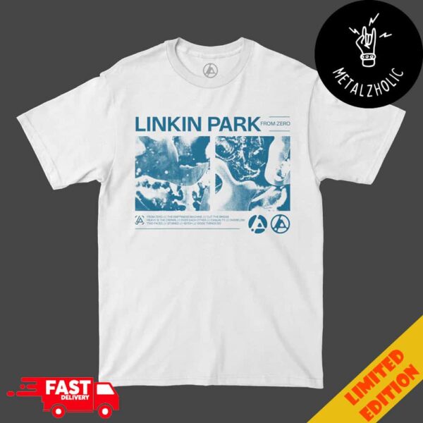 Linkin Park From Zero Track Lists World Tour 2024 Merchandise T-Shirt