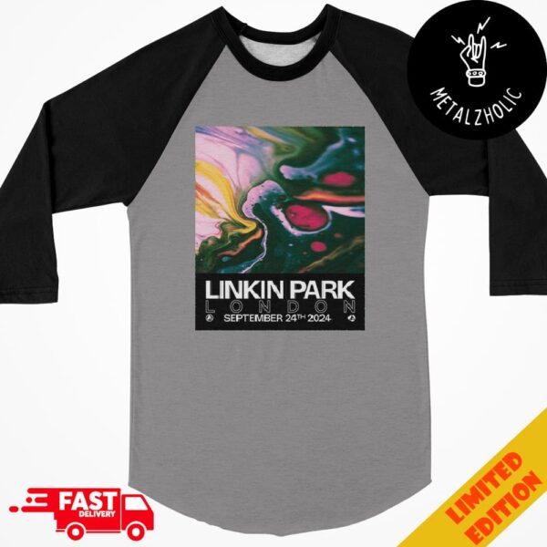 Linkin Park From Zero World Tour September 24th 2024 Poster Concert Raglan Shirt