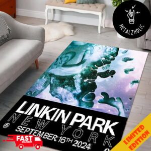 Linkin Park New York Barclay’s Center Brooklyn September 16th 2024 Tour From Zero Poster Limited Edition Home Decor Rug Carpet