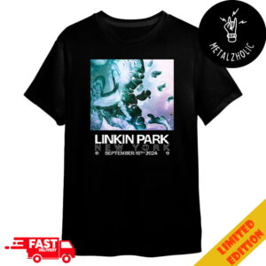 Linkin Park New York Barclay’s Center Brooklyn September 16th 2024 Tour From Zero Poster Limited Edition Merchandise T-Shirt