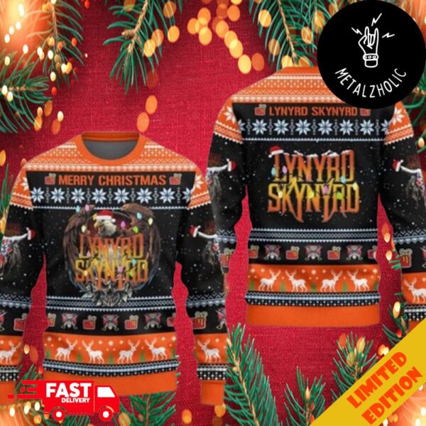 Lynyrd Skynyrd Merry Christmas Ugly Sweater