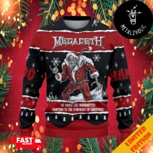 Megadeth We Dance Like Marionettes Swaying To The Symphony Of Christmas Ugly Sweater