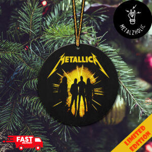 Metallica Team Members Christmas Gift For Fans Tree Decor Ornament