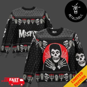 Misfits Christmas Gifts For Fans Snowflake Pattern Ugly Sweater