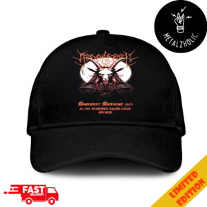 Moonspell Summer Dying Loud Summer Satana 2024 Logo Classic Hat Cap