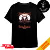 The Mighty Saxon Playing Hell’s Heroes Festival March 2025 Houston TX Line Up Merchandise T-Shirt