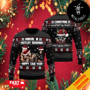 Motley Crue Have A Motley Sixxmas Ugly Christmas Sweater