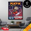 MxPx With The Ataris Metro Chicago IL December 13th And 14th 2024 Poster Canvas