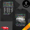 Cage The Elephant Neon Pill Tour 2024 Schedule Lists Young The Giant And Bakar Two Sides T-Shirt