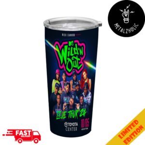 Nick Cannon Presents Wild ‘N Out Live Tour 2024 The Final Lap At Toyota Center 5 October MTV Full Printed Stainless Steel Tumbler-Mug-Cup With Straw