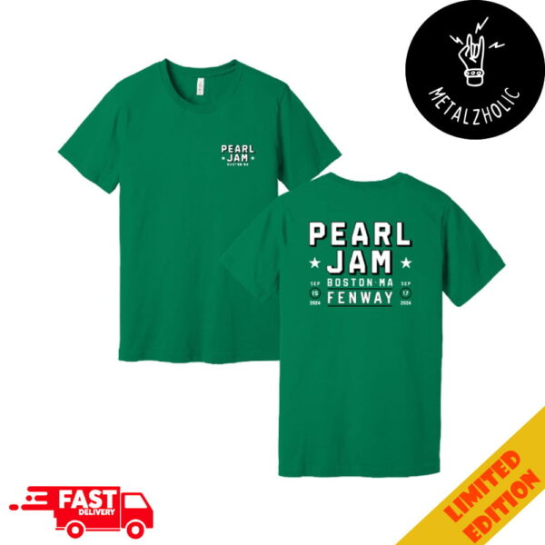 Pearl Jam Dark Matter Tour 2024 September 15-17 At Fenway Park Boston MA All Over Print T-Shirt