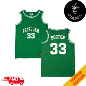 Pearl Jam Dark Matter Tour 2024 September 15-17 At Fenway Park Boston MA Basketball Jersey