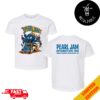 Pearl Jam Dark Matter Tour September 29 2024 At Dana Point CA Ohana Festival Tee Event Limited Red Mosquito Two Sides T-Shirt