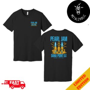 Pearl Jam Dark Matter Tour September 29 2024 At Dana Point CA Ohana Festival Tee Event Limited Two Sides T-Shirt