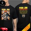 Pearl Jam Ohana Festival 2024 Merchandise September 27-28-29 2024 At Dana Point CA Dark Matter Tour Latitude And Longitude Seattle Washington T-Shirt