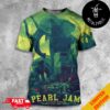 Pearl Jam Boston 2024 Night 1 At Fenway Park September 15th And 17th 2024 With Glen Hansard Dark Matter Tour Art By Oliver Barrett All Over Print T-Shirt