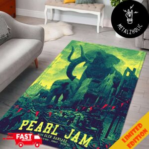 Pearl Jam With Glen Hansard September 15 And 17 2024 Dark Matter Tour At Fenway Boston MA Home Decor Rug Carpet