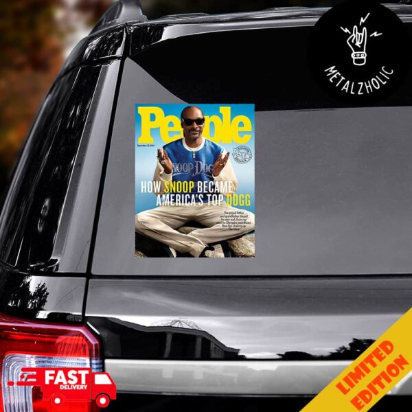 People Magazine Cover September 23 2024 Snoop Dogg How Snoop Became America’s Top Dogg Sticker