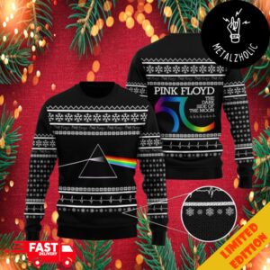 Pink Floyd The Dark Side Of The Moon Ugly Christmas Sweater