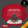 Misfits Christmas Gifts For Fans Snowflake Pattern Ugly Sweater