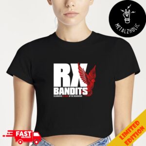 RX Bandits At House Of Blues Houston On March 30th 2025 Celebrating 20 Years Of The Resignation Cropped T-Shirt