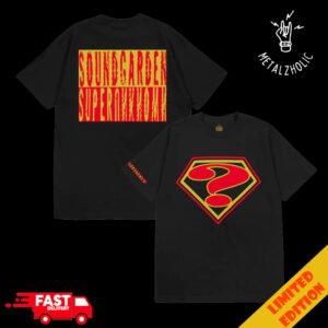 Soundgarden Question Mark Logo Superunknown 30th Anniversary Merchandise Two Sides T-Shirt