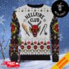 In Flames In Santa We Trusted Holiday Jumper Christmas Gift Heavy Metal 2024 Ugly Sweater