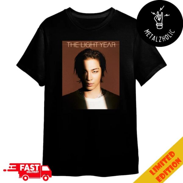 Taeyang 2024 Tour The Light Year The Black Label Merchandise T-Shirt