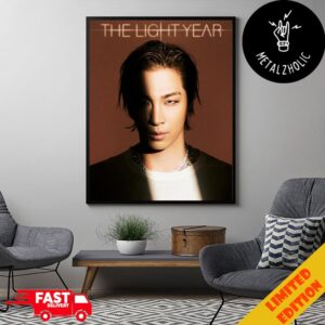 Taeyang 2024 Tour The Light Year The Black Label Poster Canvas