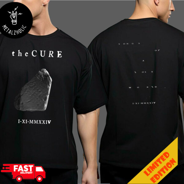 The Cure Official I-XI-MMXXIV Songs Of A Lost World WhatsApp Group Advertisement Two Sides Merchandise T-Shirt