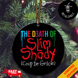 The Death of Slim Shady Album Eminem Coup De Grace Christmas Tree Decorations Ornament