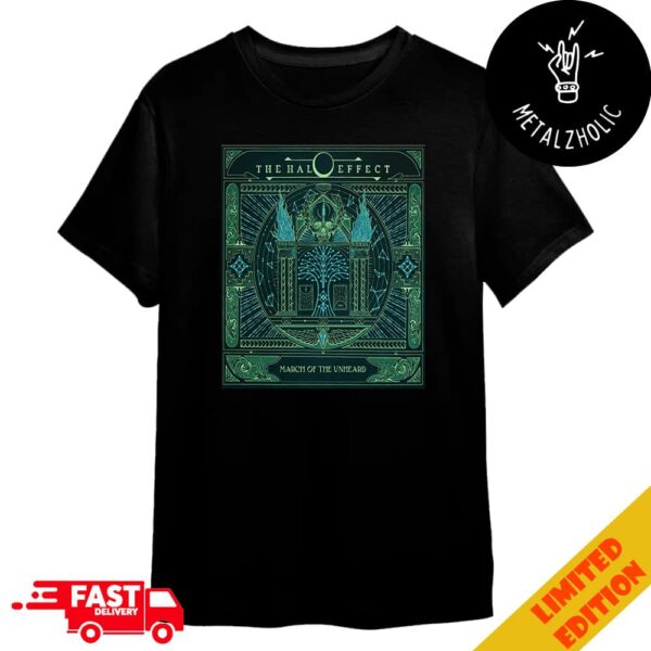 The Halo Effect March Of The Unheard New Album Cover January 10th Merchandise T-Shirt