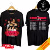 Kings Of Leon Can We Please Have Fun World Tour 2024 Schedule Lists Two Sides T-Shirt