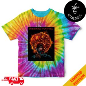 The Smashing Pumpkins September 20 2024 Oracle Park San Francisco CA By Neal Williams The World is a Vampire Tye Dye T-Shirt